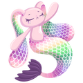 Merbun Floppy Sticker