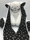 White Cabbit Black and White Stars