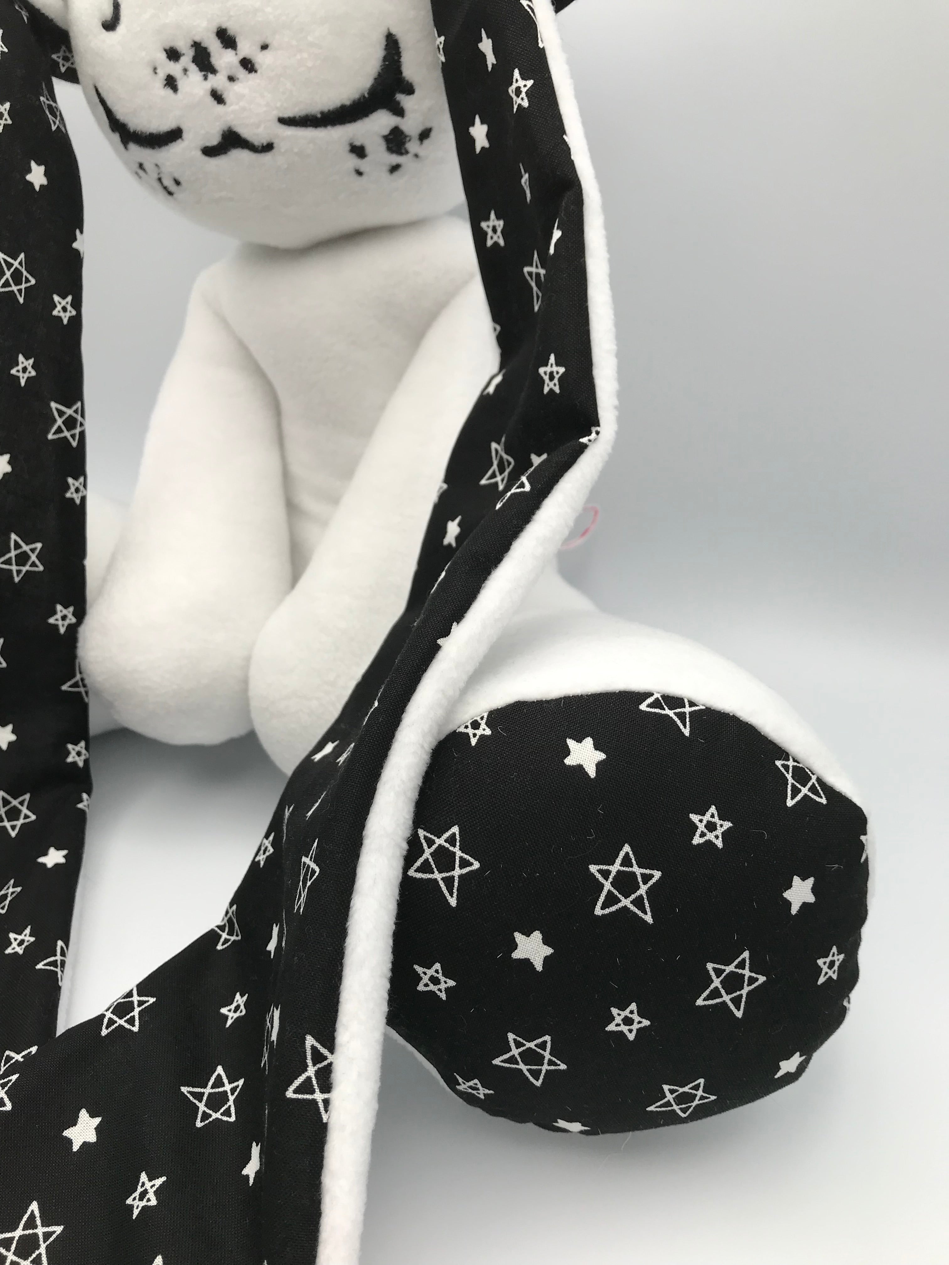 White Cabbit Black and White Stars