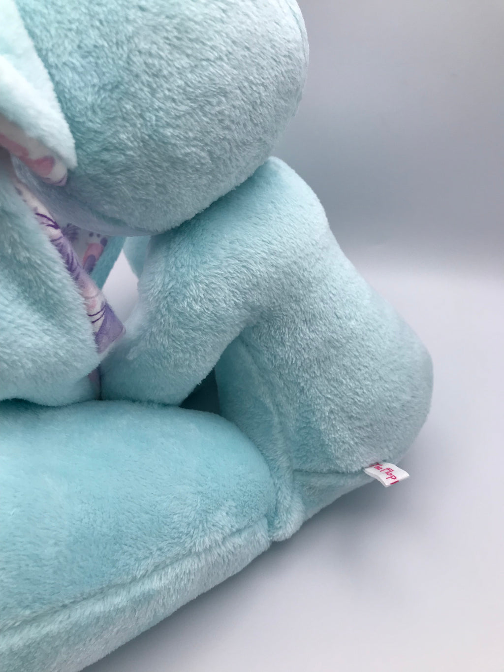 Minky Light Blue Cabbit