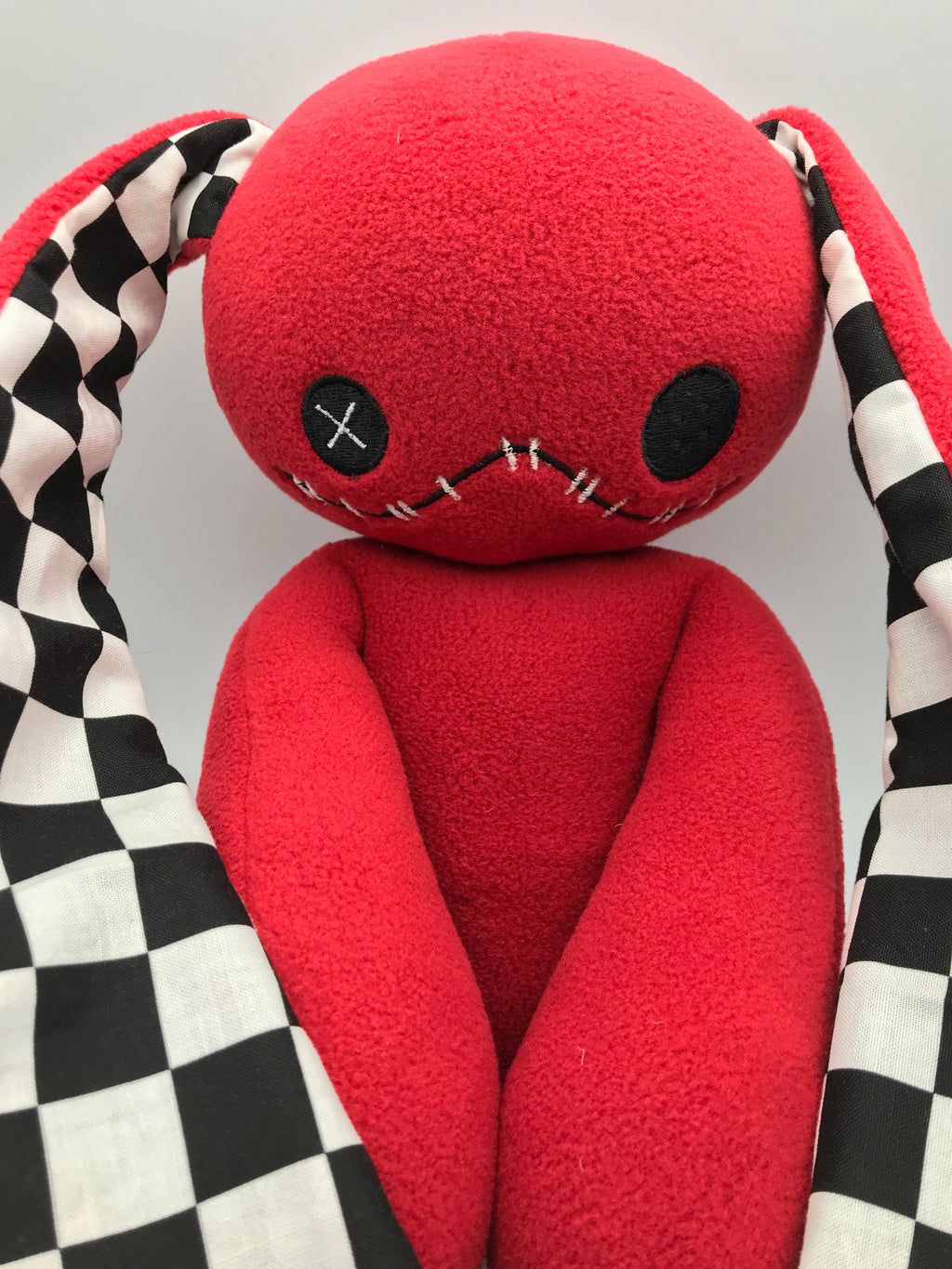 Red Harlequin Bunny