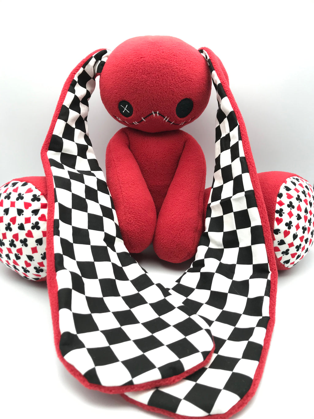 Red Harlequin Bunny