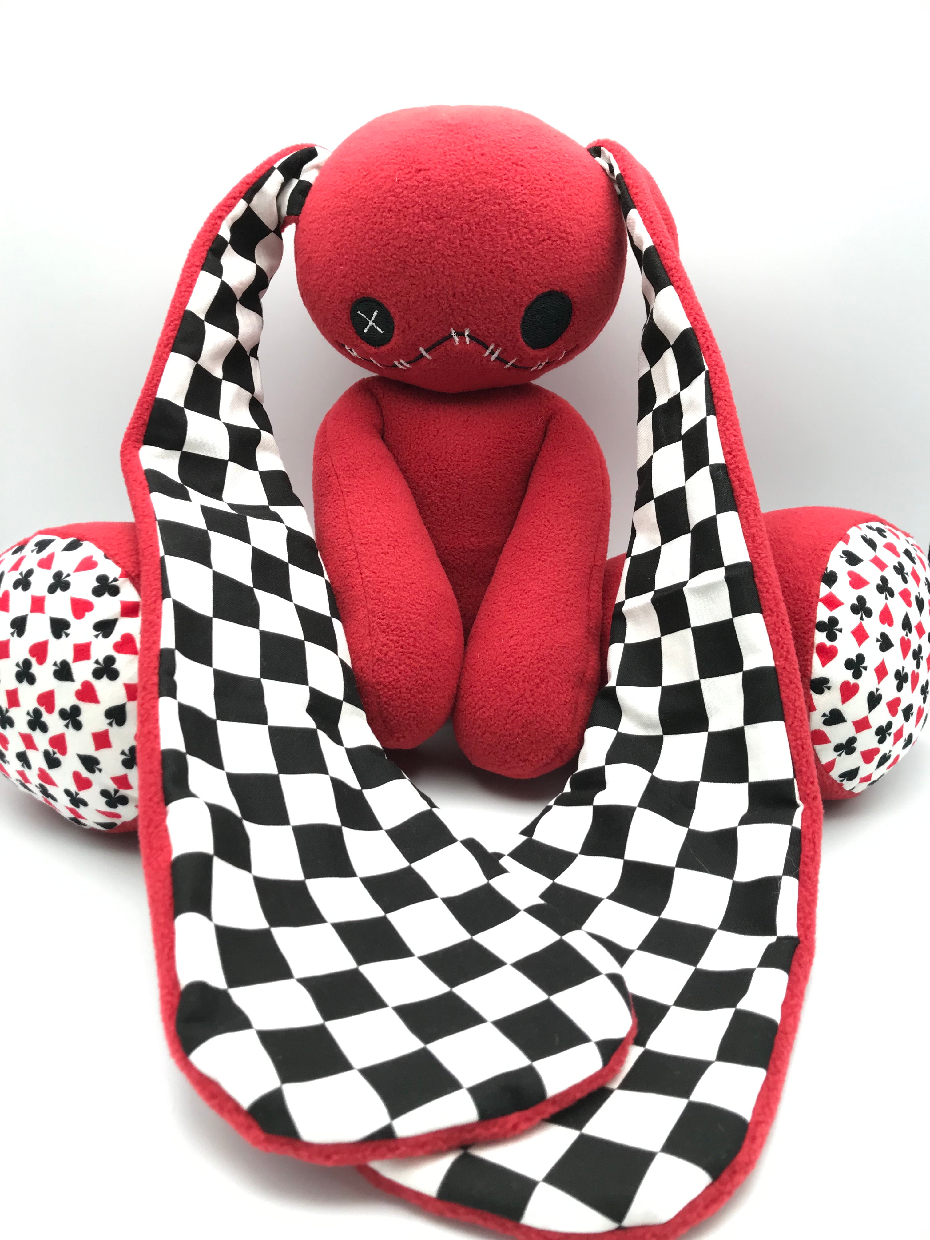 Red Harlequin Bunny