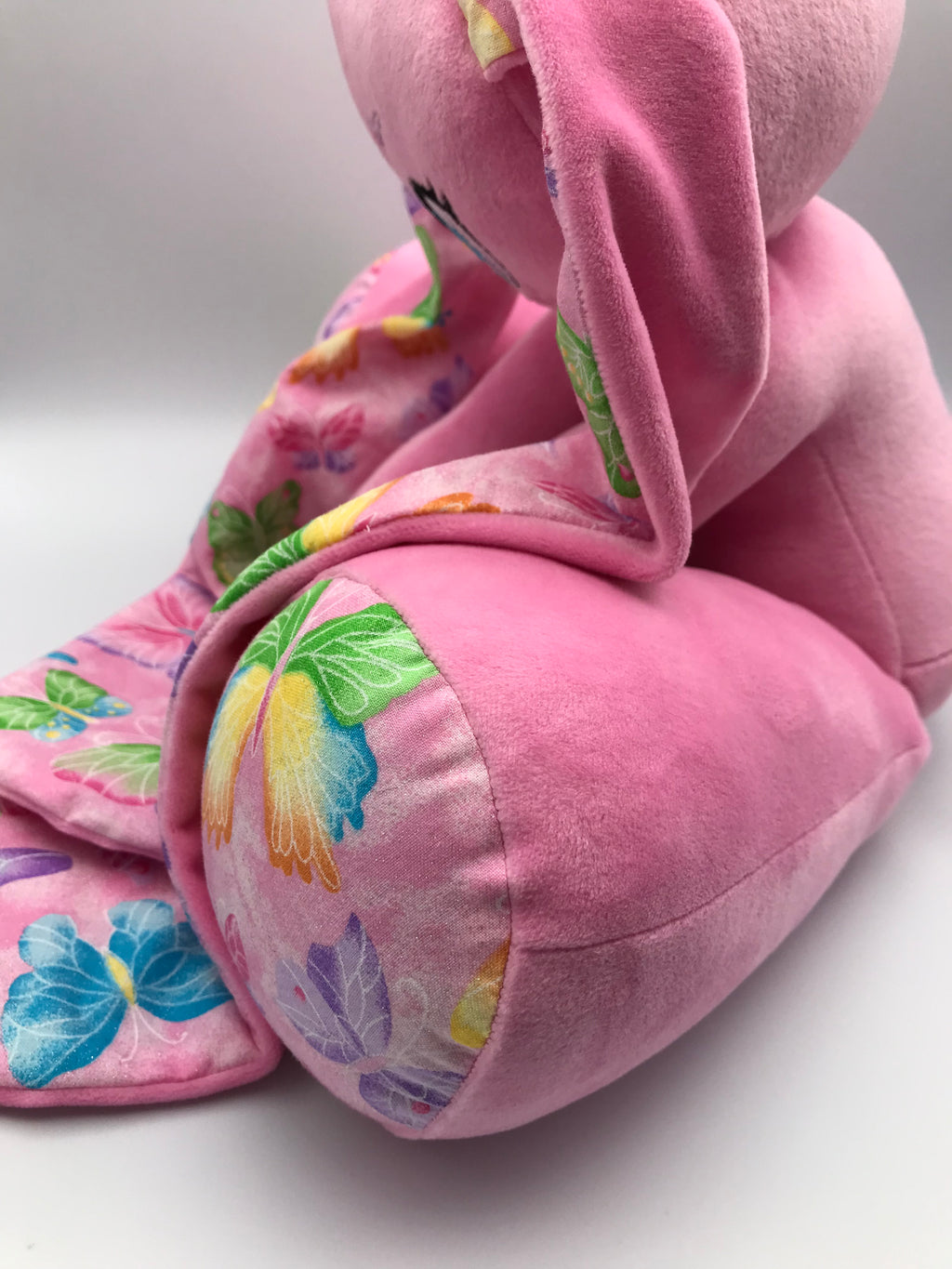 Pink Bunny, Butterflies