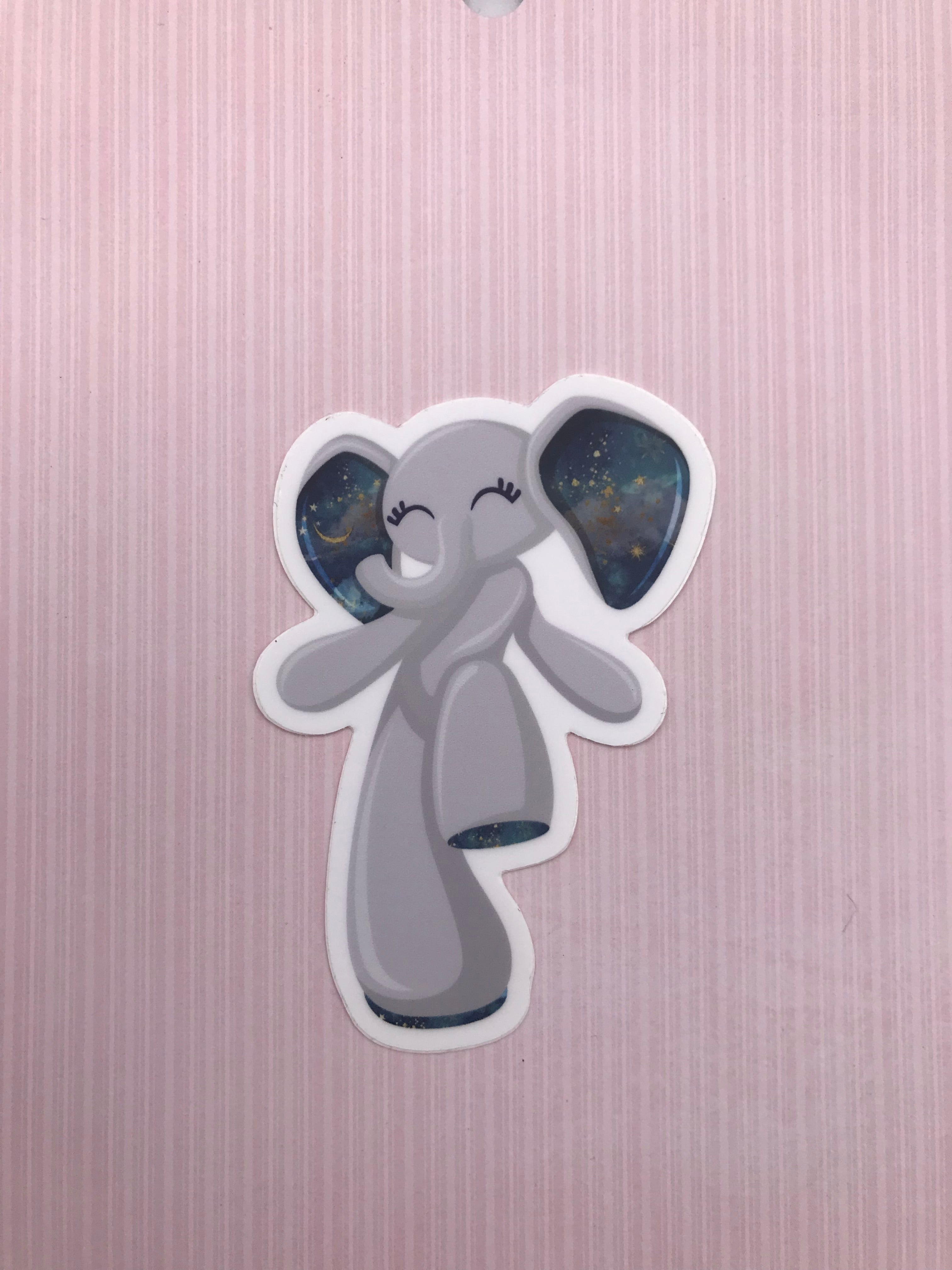 Elephant Floppy Sticker