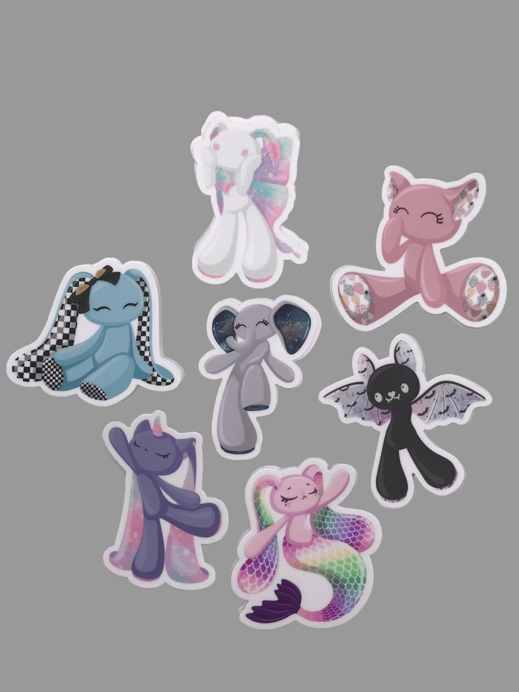 Elephant Floppy Sticker