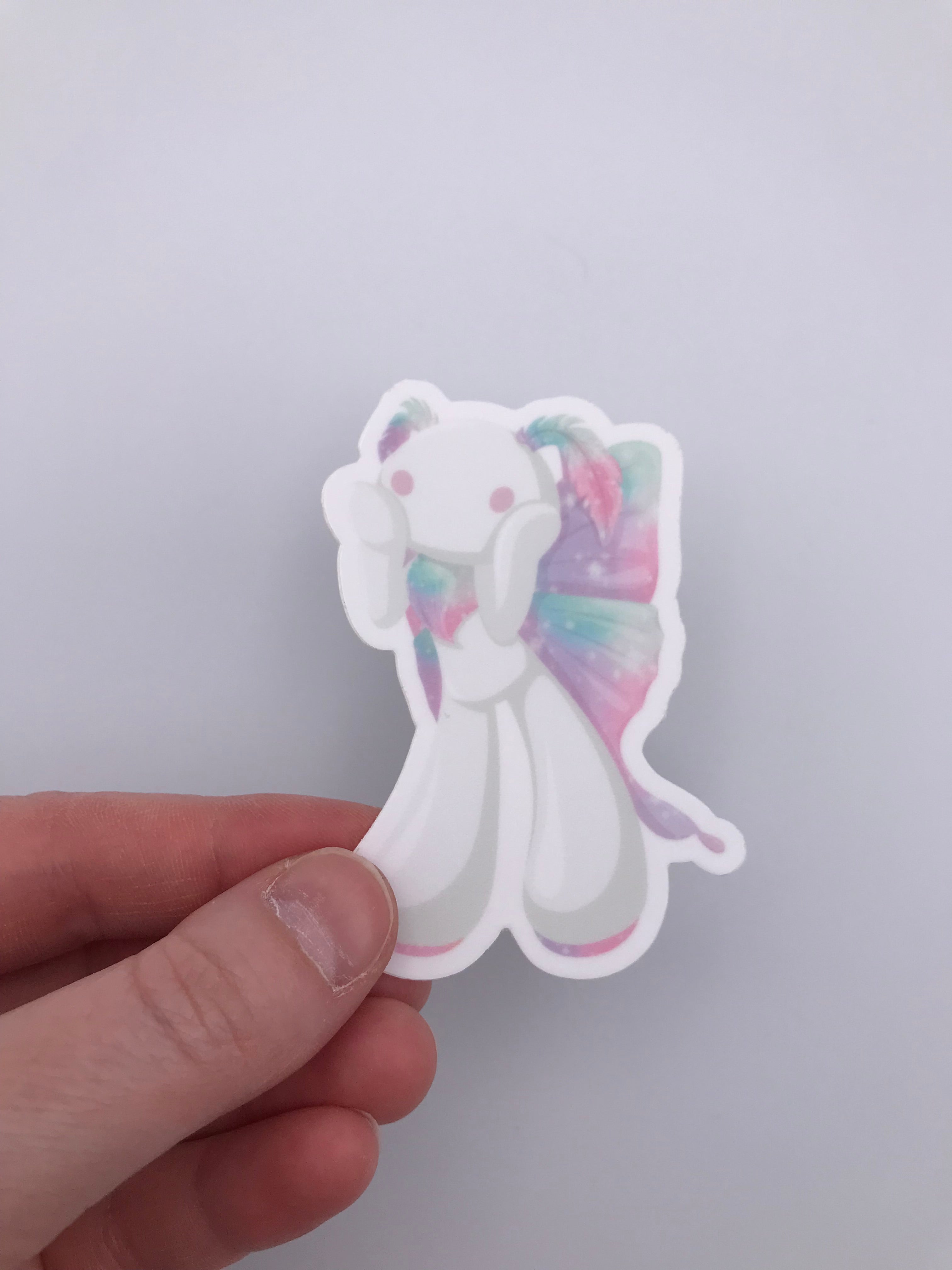 Lunar Moth Floppy Sticker