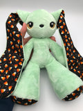 Small Pastel Green Cabbit Candy Corn