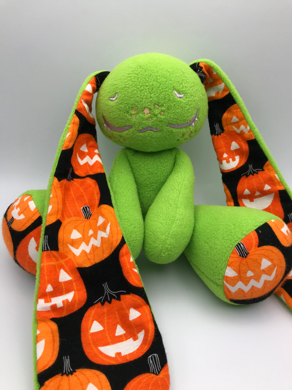 Small Green Bunny Pumpkins