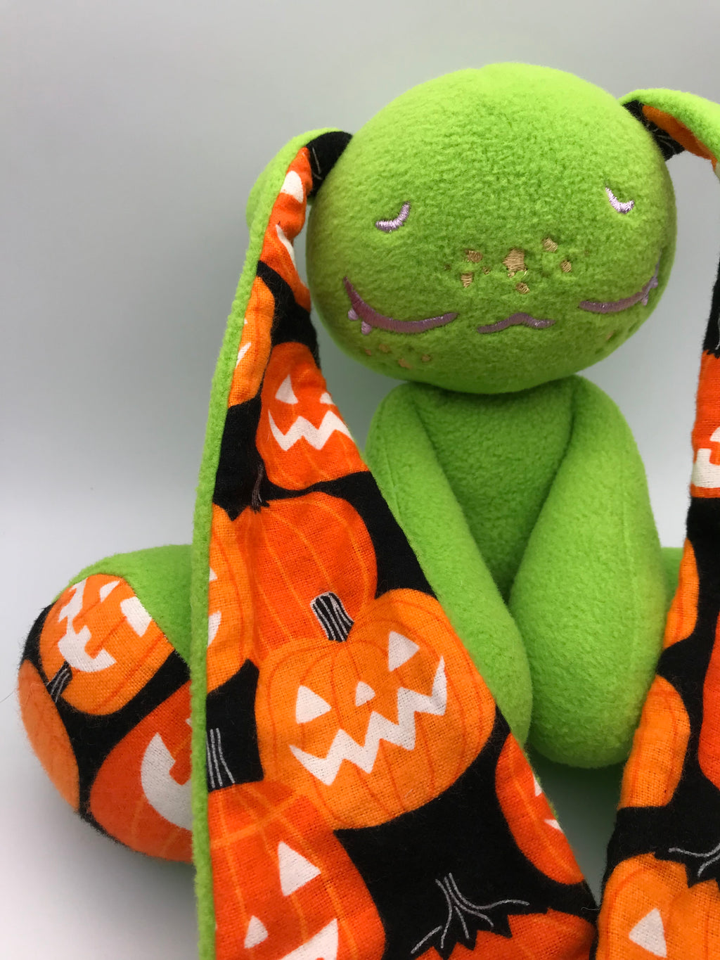 Small Green Bunny Pumpkins