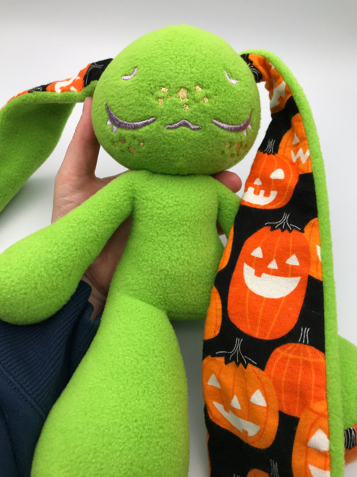 Small Green Bunny Pumpkins