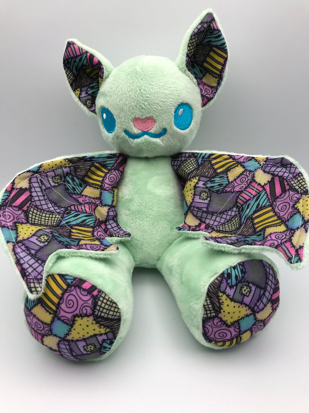 Small Pastel Green Bat Patches