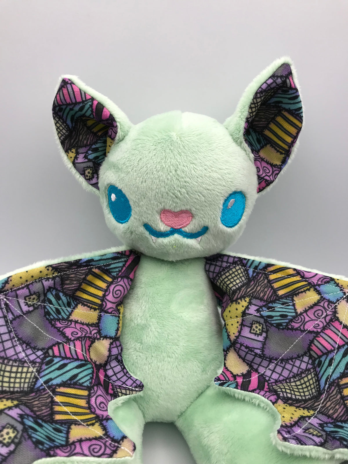 Small Pastel Green Bat Patches